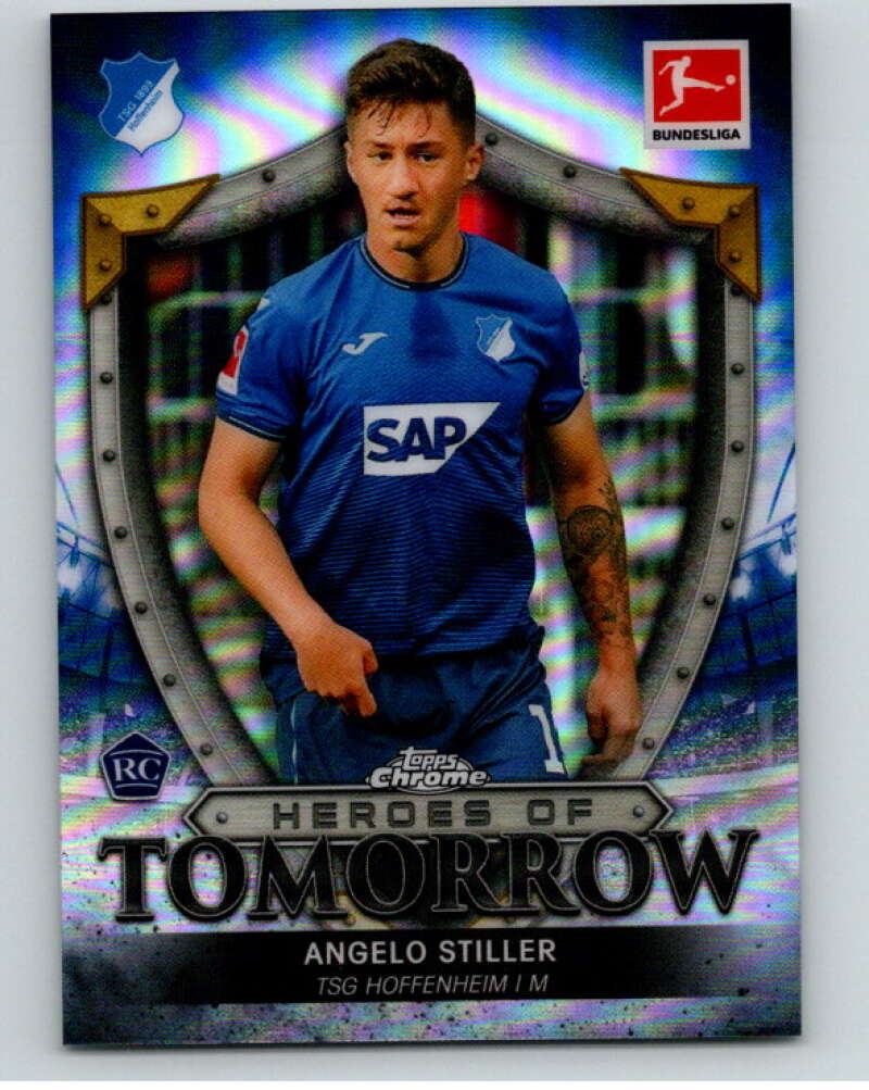 2021-22 Topps Chrome Bundesliga Heroes of Refractor Angelo Stiller V75548 Image 1