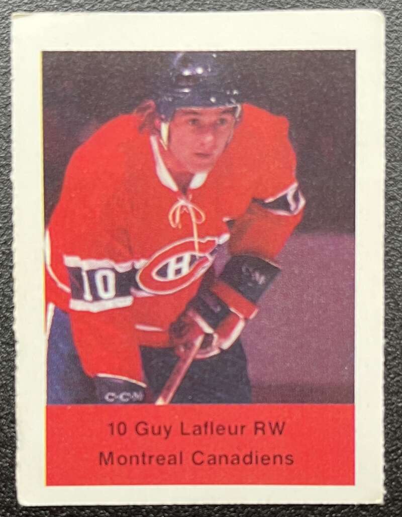 1974-75 Loblaws Hockey Sticker Guy Lafleur Canadiens V75560 Image 1