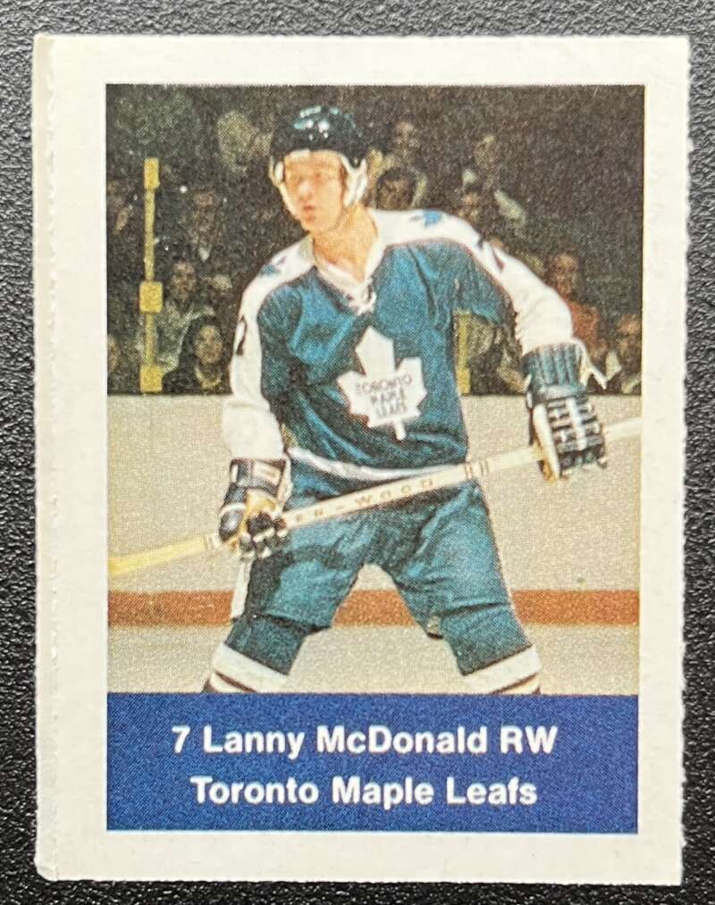 1974-75 Loblaws Hockey Sticker Lanny McDonald Leafs V75617 Image 1