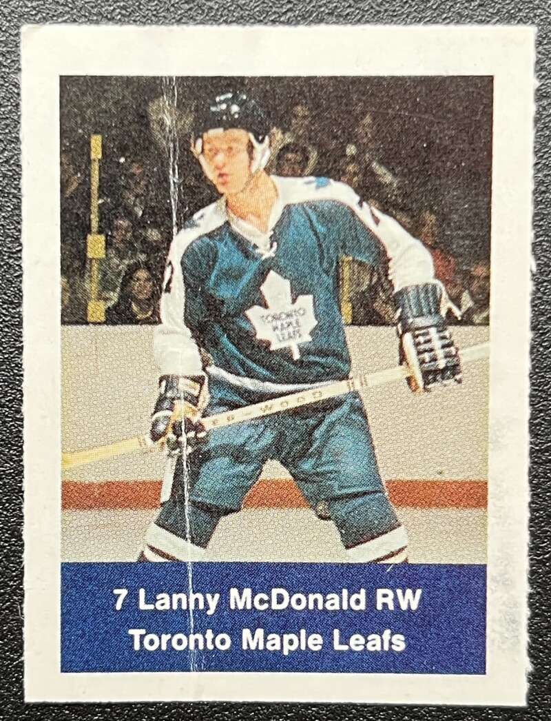 1974-75 Loblaws Hockey Sticker Lanny McDonald Leafs V75620 Image 1