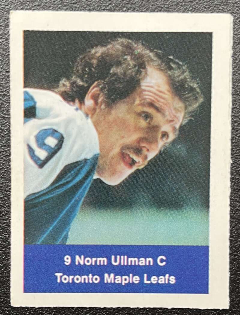 1974-75 Loblaws Hockey Sticker Norm Ullman Leafs V75624 Image 1