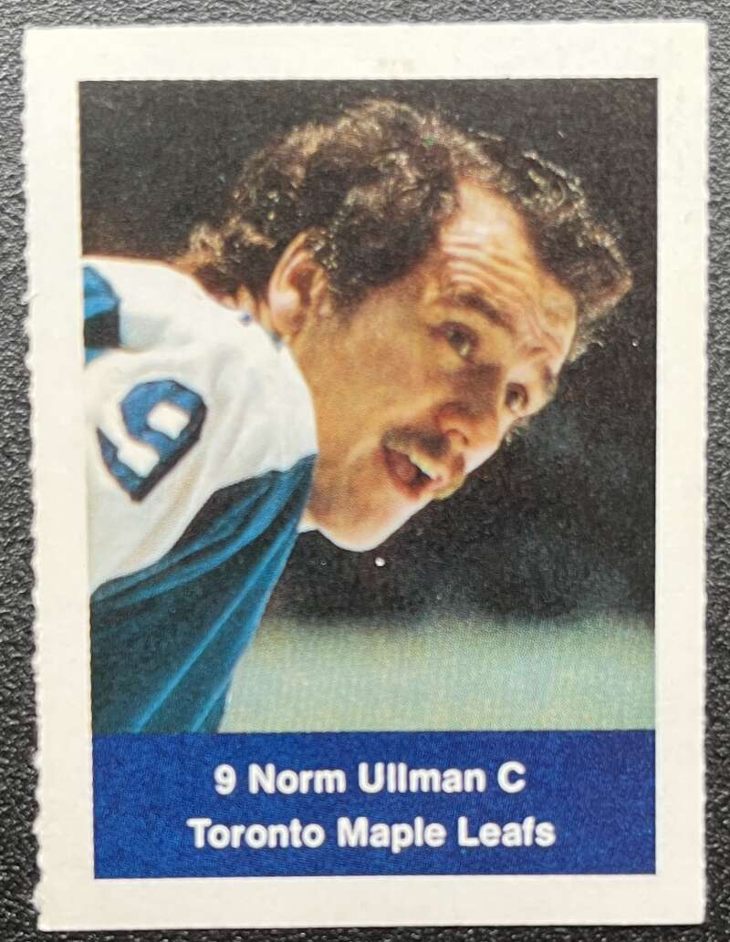 1974-75 Loblaws Hockey Sticker Norm Ullman Leafs V75627 Image 1