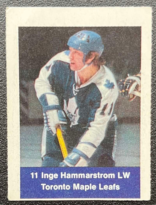 1974-75 Loblaws Hockey Sticker Imge Hammarstrom Leafs  V75634 Image 1