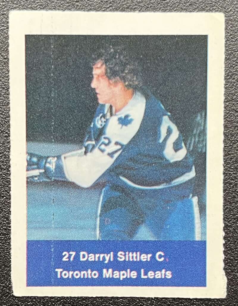 1974-75 Loblaws Hockey Sticker Darryl Sittler Leafs V75640 Image 1