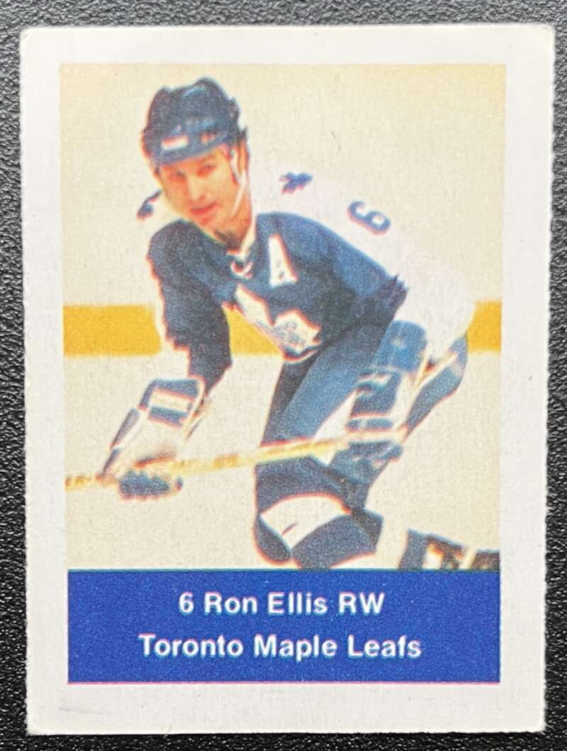 1974-75 Loblaws Hockey Sticker Ron Ellis Leafs V75642 Image 1