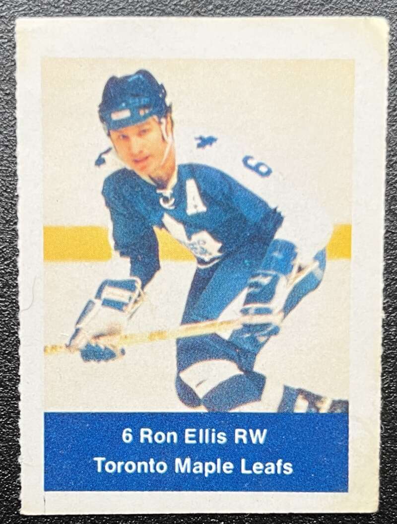 1974-75 Loblaws Hockey Sticker Ron Ellis Leafs V75643 Image 1