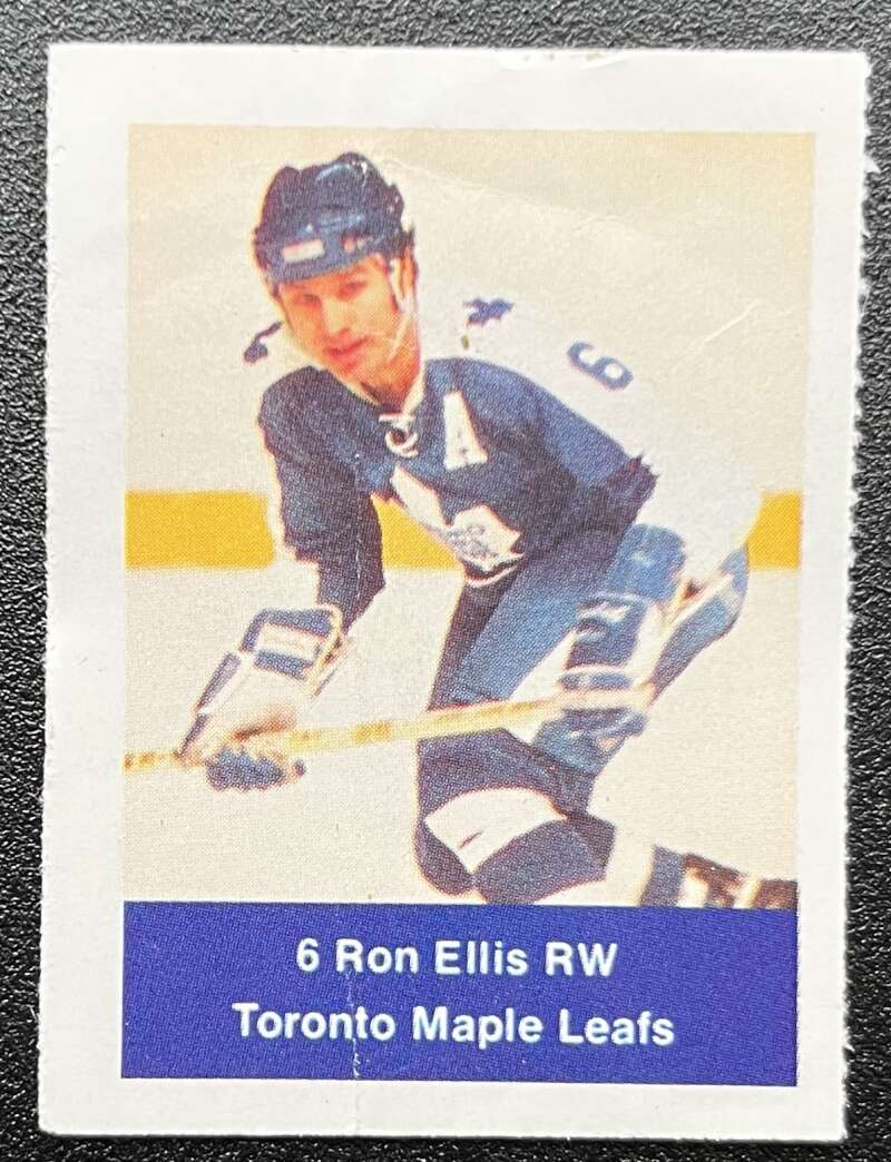 1974-75 Loblaws Hockey Sticker Ron Ellis Leafs V75644 Image 1