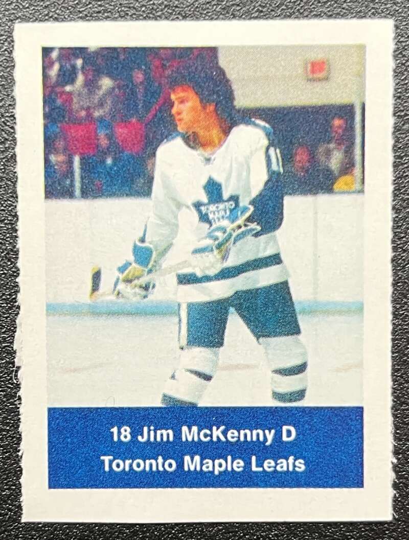 1974-75 Loblaws Hockey Sticker Jim McKenny Leafs V75646 Image 1