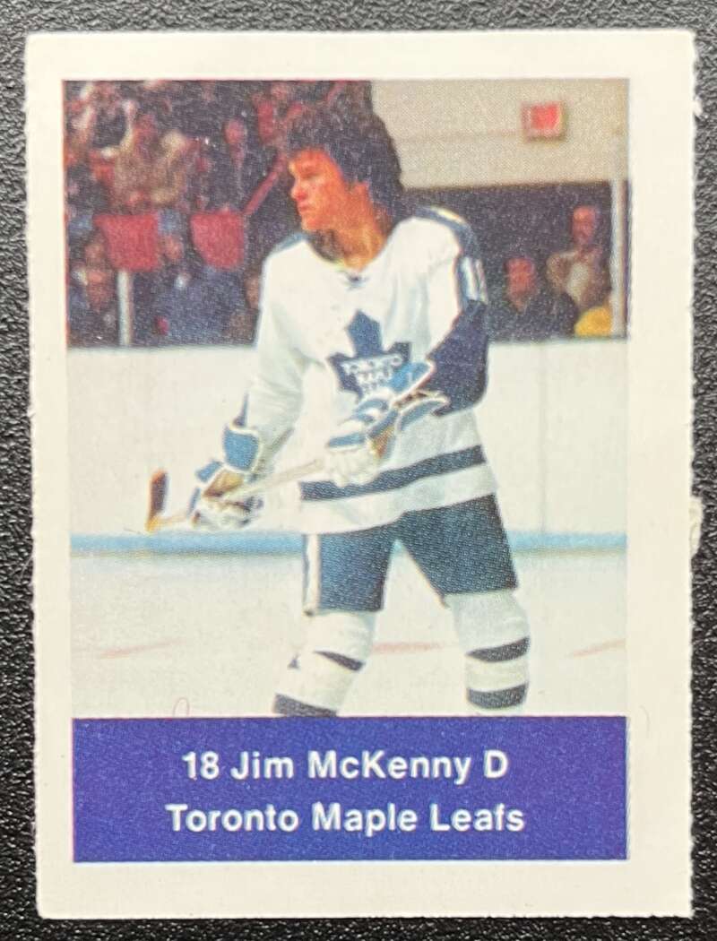 1974-75 Loblaws Hockey Sticker Jim McKenny Leafs V75647 Image 1