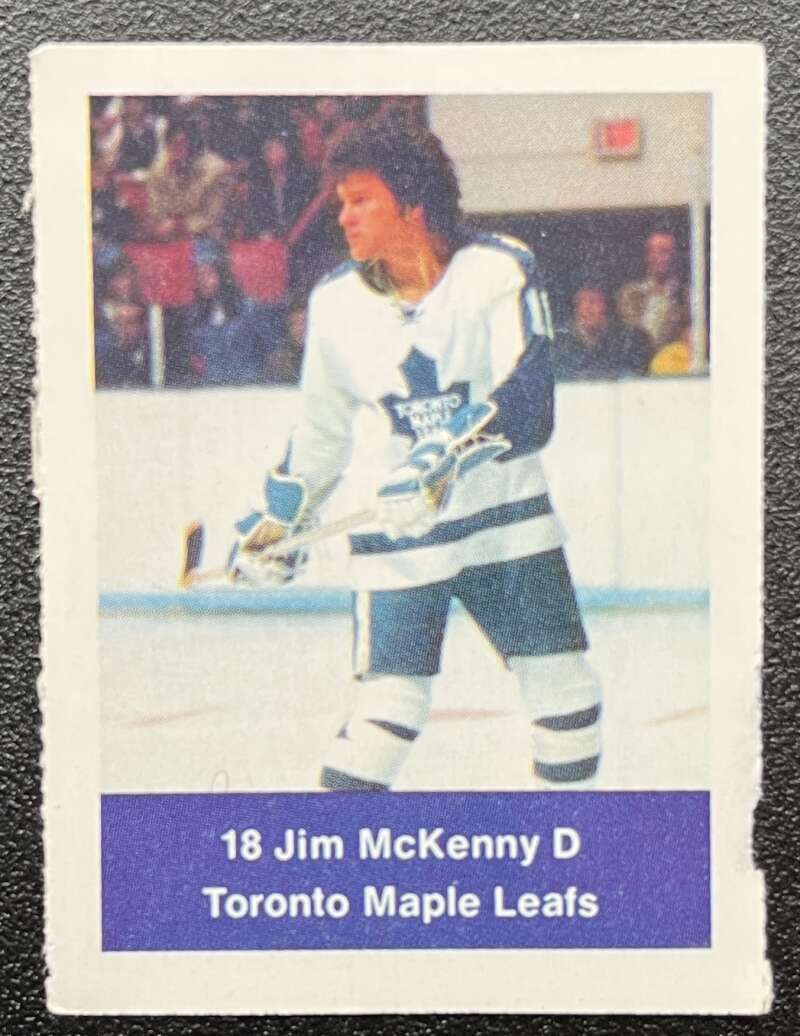 1974-75 Loblaws Hockey Sticker Jim McKenny Leafs V75648 Image 1