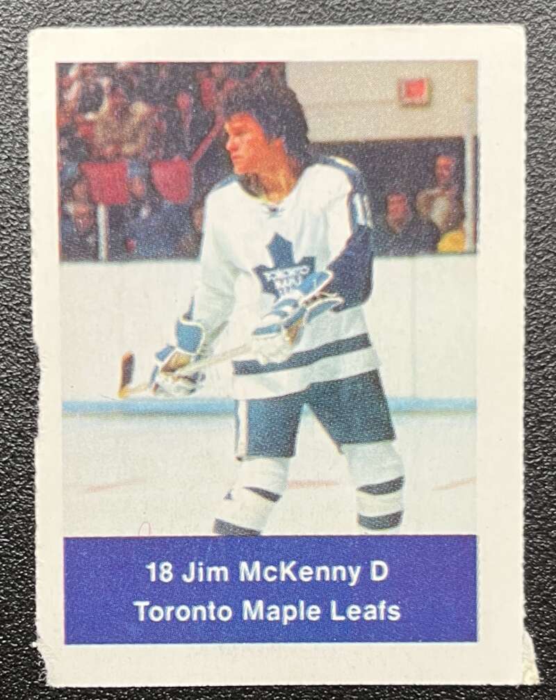 1974-75 Loblaws Hockey Sticker Jim McKenny Leafs V75649 Image 1