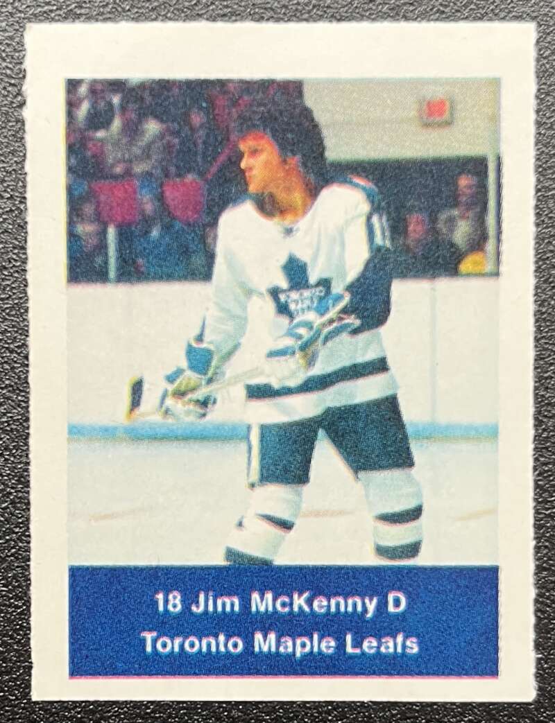 1974-75 Loblaws Hockey Sticker Jim McKenny Leafs V75650 Image 1