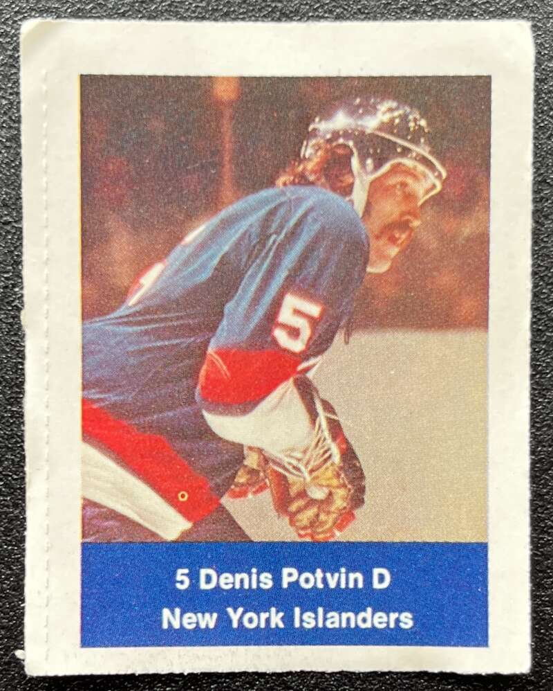 1974-75 Loblaws Hockey Sticker Dennis Potvin Islanders V75960 Image 1