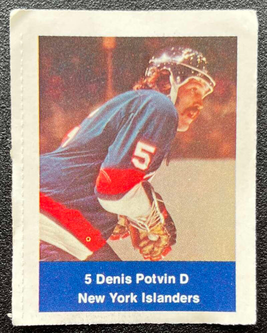 1974-75 Loblaws Hockey Sticker Dennis Potvin Islanders  V75960 Image 1