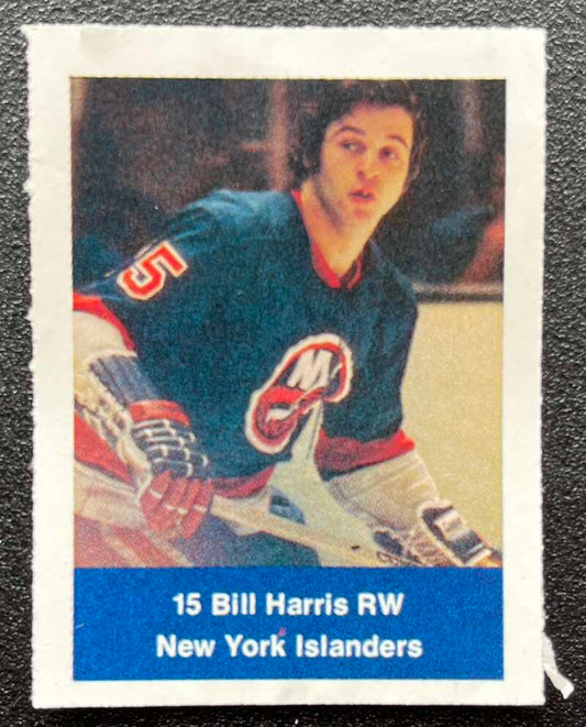 1974-75 Loblaws Hockey Sticker Bill Harris Islanders  V75965 Image 1