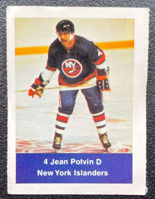 1974-75 Loblaws Hockey Sticker Jean Potvin Islanders  V75968 Image 1