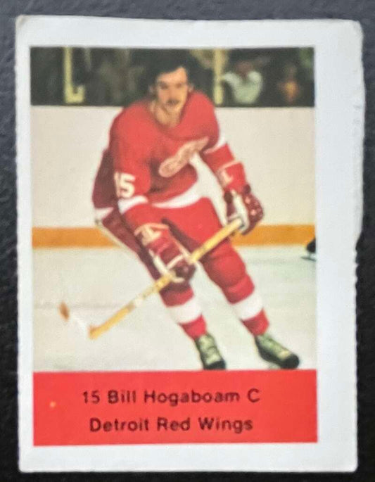 1974-75 Loblaws Hockey Sticker Bill Hogsboam Red Wings  V75981 Image 1