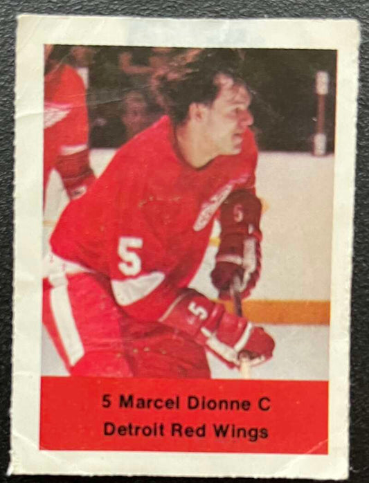 1974-75 Loblaws Hockey Sticker Marcel Dionne Red Wings  V75703 Image 1