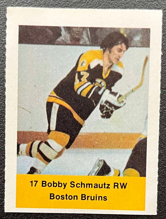 1974-75 Loblaws Hockey Sticker Bobby Schmautz Bruins V75724 Image 1