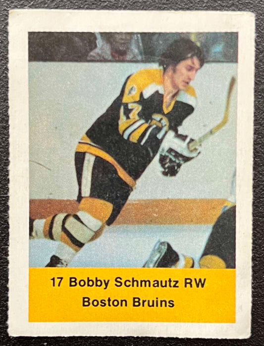 1974-75 Loblaws Hockey Sticker Bobby Schmautz Bruins V75725 Image 1