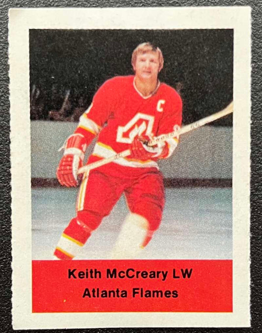 1974-75 Loblaws Hockey Sticker Keith McCreary Flames V75744 Image 1