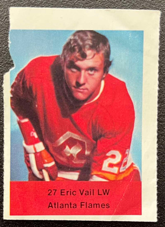1974-75 Loblaws Hockey Sticker Eric Vail Flames V75746 Image 1