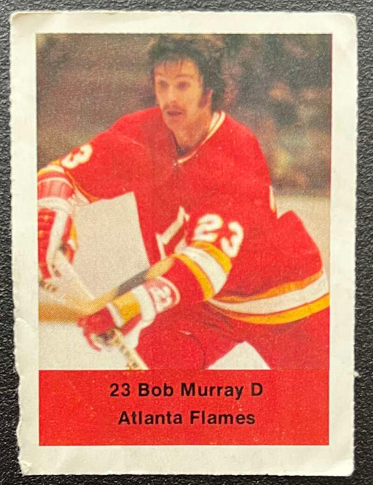 1974-75 Loblaws Hockey Sticker Bob Muray Flames V75747 Image 1
