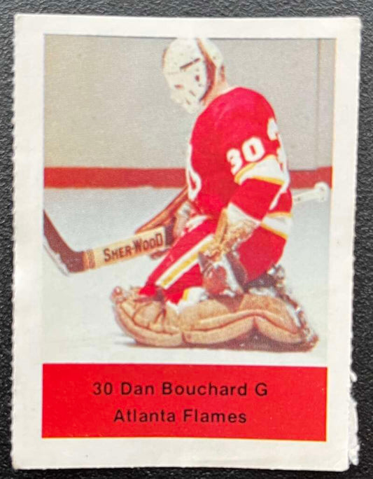 1974-75 Loblaws Hockey Sticker Dan Bouchard Flames V75749 Image 1