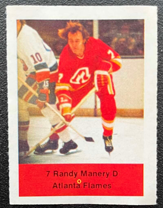 1974-75 Loblaws Hockey Sticker Randy Manery Flames V75750 Image 1
