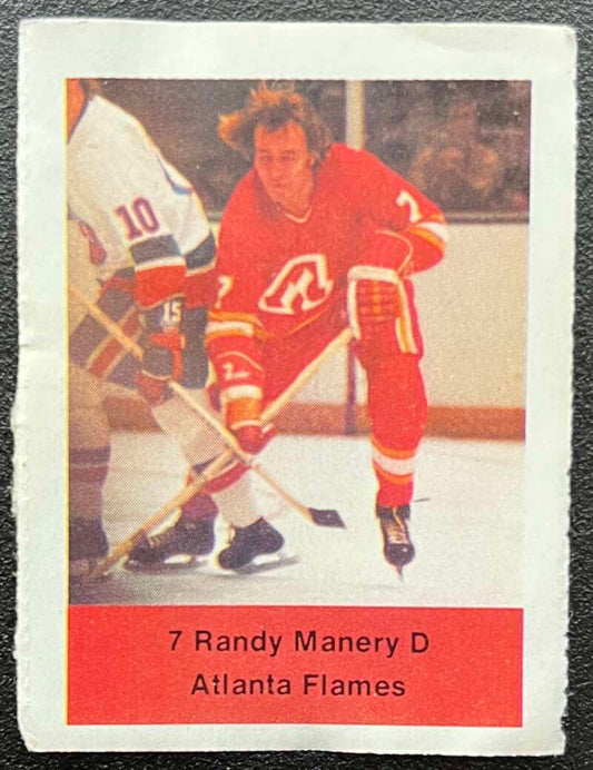 1974-75 Loblaws Hockey Sticker Randy Manery Flames V75751 Image 1