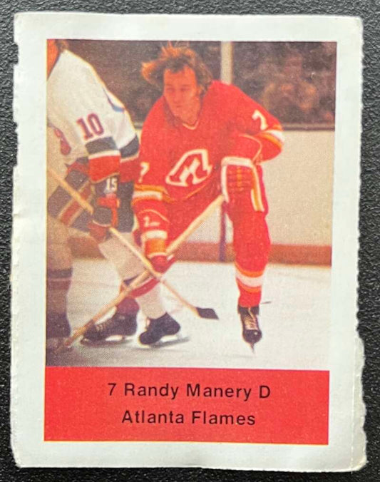 1974-75 Loblaws Hockey Sticker Randy Manery Flames V75752 Image 1