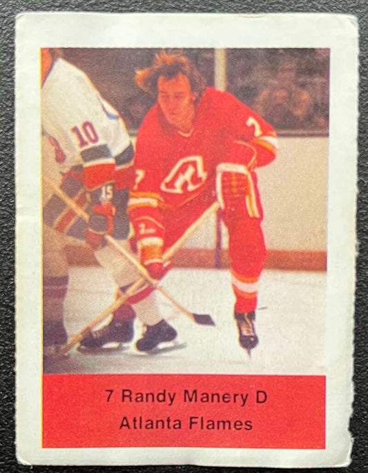 1974-75 Loblaws Hockey Sticker Randy Manery Flames V75753 Image 1