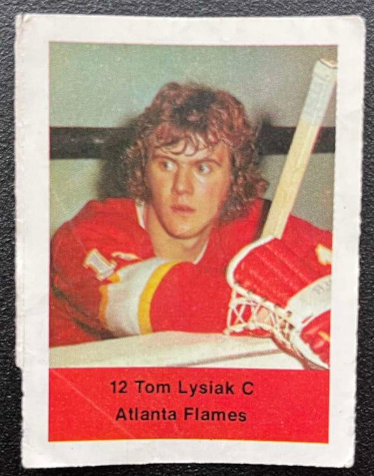 1974-75 Loblaws Hockey Sticker Tom Lysiak Flames V75772 Image 1