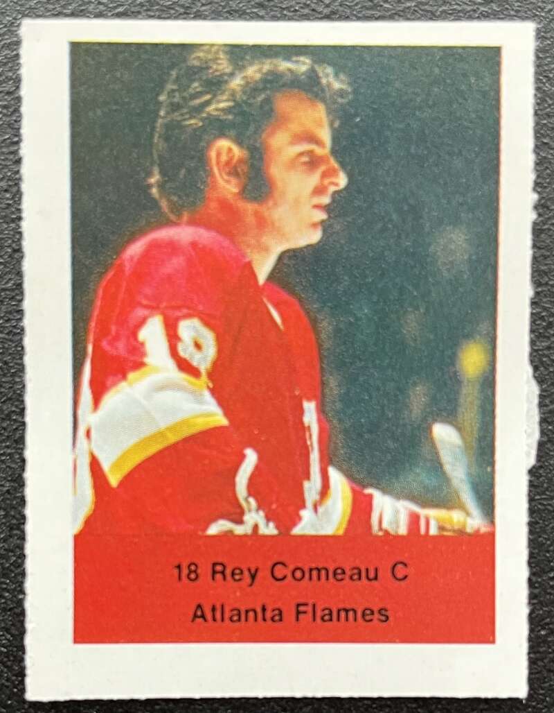 1974-75 Loblaws Hockey Sticker Ray Comeau Flames V75774 Image 1