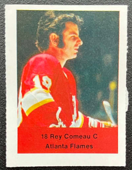 1974-75 Loblaws Hockey Sticker Ray Comeau Flames V75774 Image 1