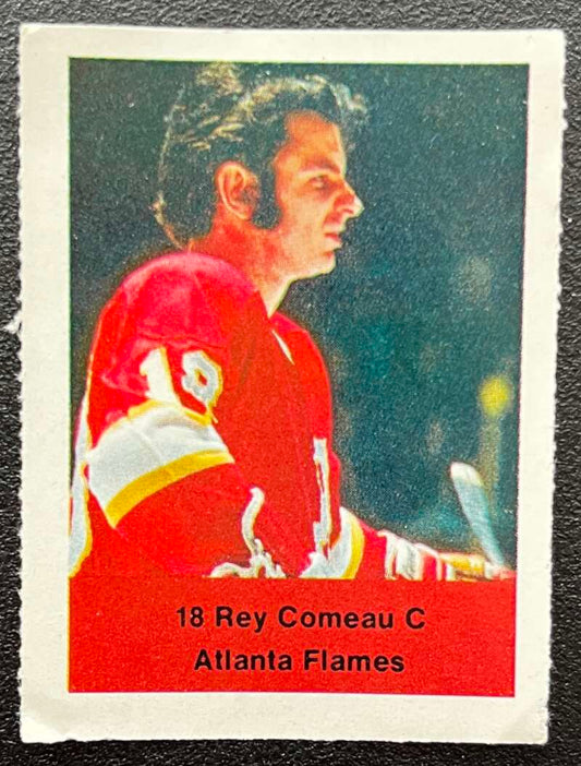 1974-75 Loblaws Hockey Sticker Ray Comeau Flames V75775 Image 1