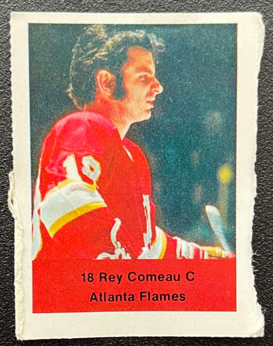 1974-75 Loblaws Hockey Sticker Ray Comeau Flames V75776 Image 1