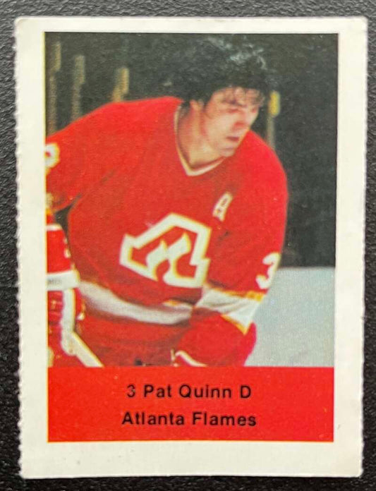 1974-75 Loblaws Hockey Sticker Pat Quinn Flames V75777 Image 1