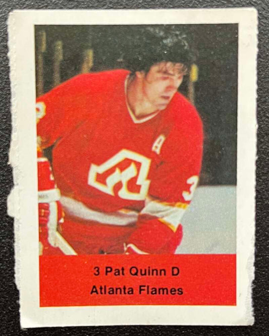 1974-75 Loblaws Hockey Sticker Pat Quinn Flames V75779 Image 1