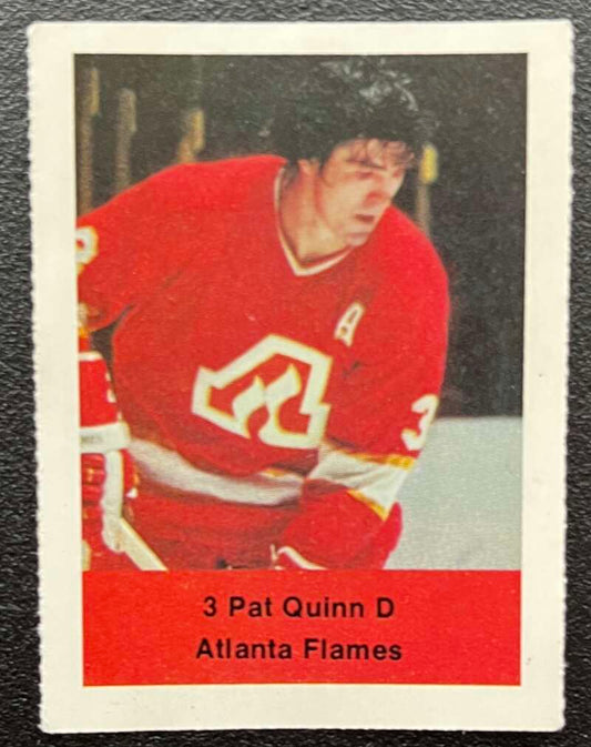 1974-75 Loblaws Hockey Sticker Pat Quinn Flames V75780 Image 1