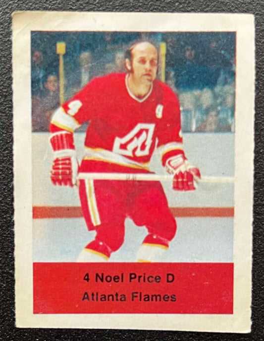 1974-75 Loblaws Hockey Sticker Noel Price Flames V75781 Image 1