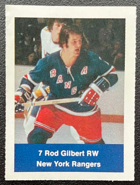 1974-75 Loblaws Hockey Sticker Rod Gilbert Rangers V75796 Image 1