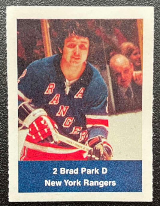 1974-75 Loblaws Hockey Sticker Brad Park Rangers V75813 Image 1