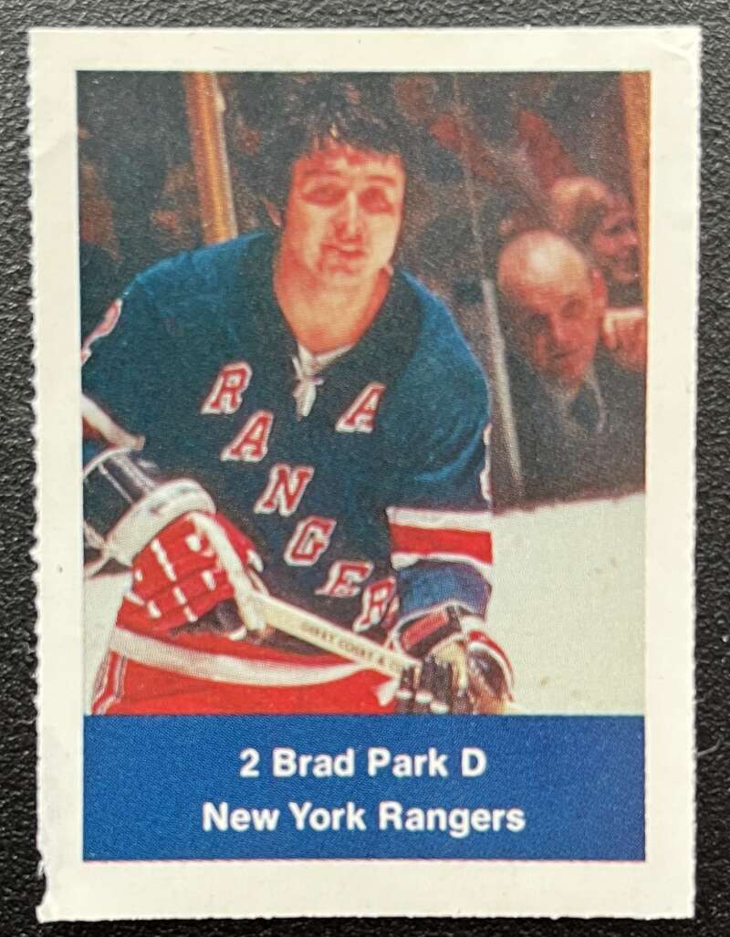 1974-75 Loblaws Hockey Sticker Brad Park Rangers V75815 Image 1