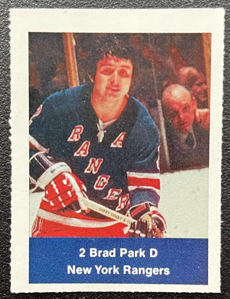1974-75 Loblaws Hockey Sticker Brad Park Rangers V75816 Image 1