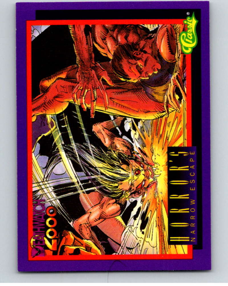 1993 Deathwatch 2000 #36 Horror's Narrow Escape V76014 Image 1