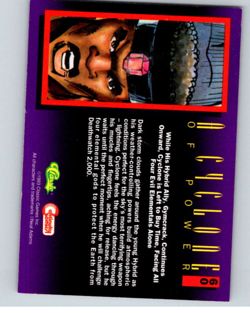 1993 Deathwatch 2000 #60 A Cyclone of Power V76075 Image 2