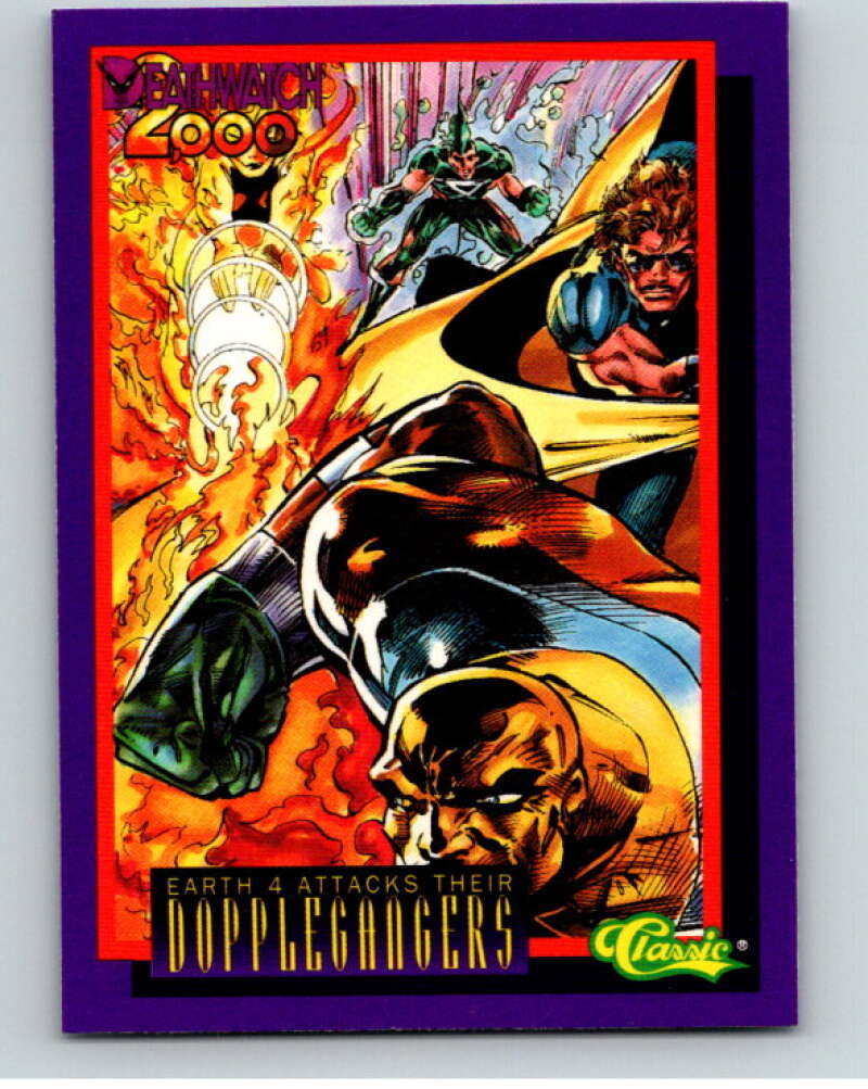 1993 Deathwatch 2000 #77 Earth 4 Attacks Their Dopplegangers V76130 Image 1