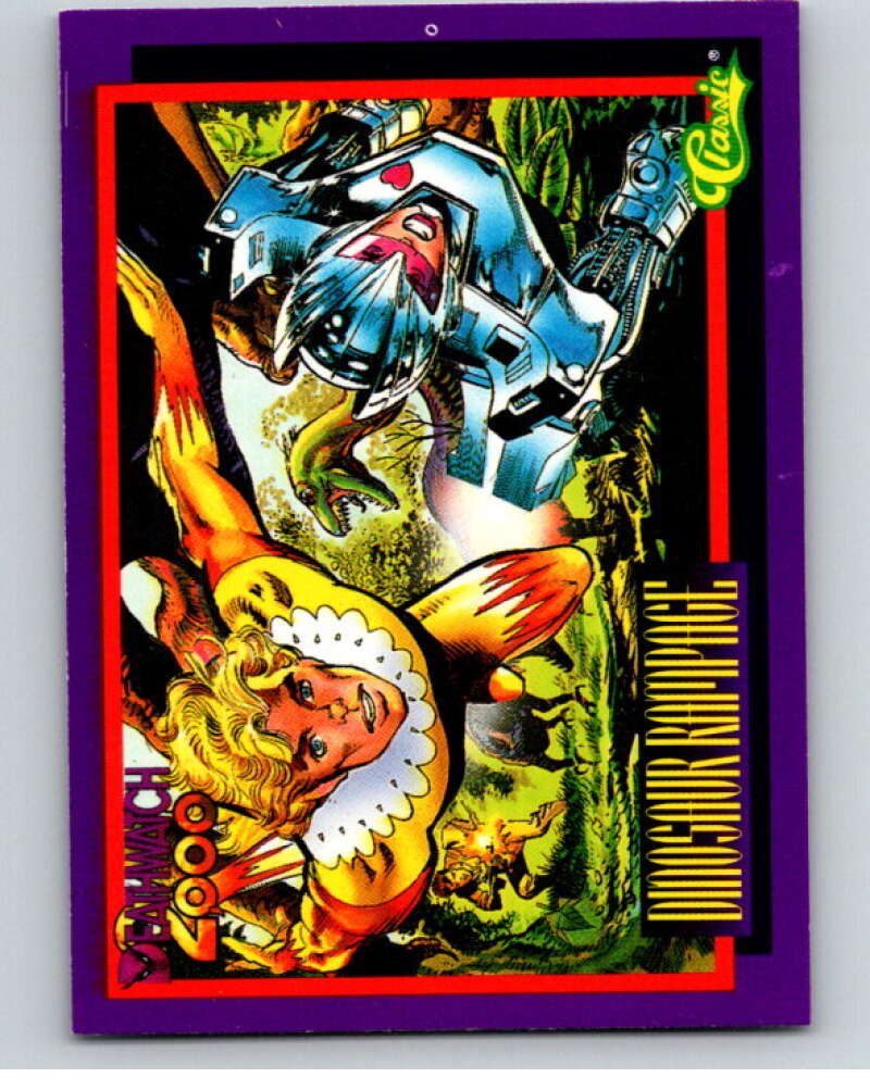1993 Deathwatch 2000 #80 Dinosaur Rampage V76141 Image 1