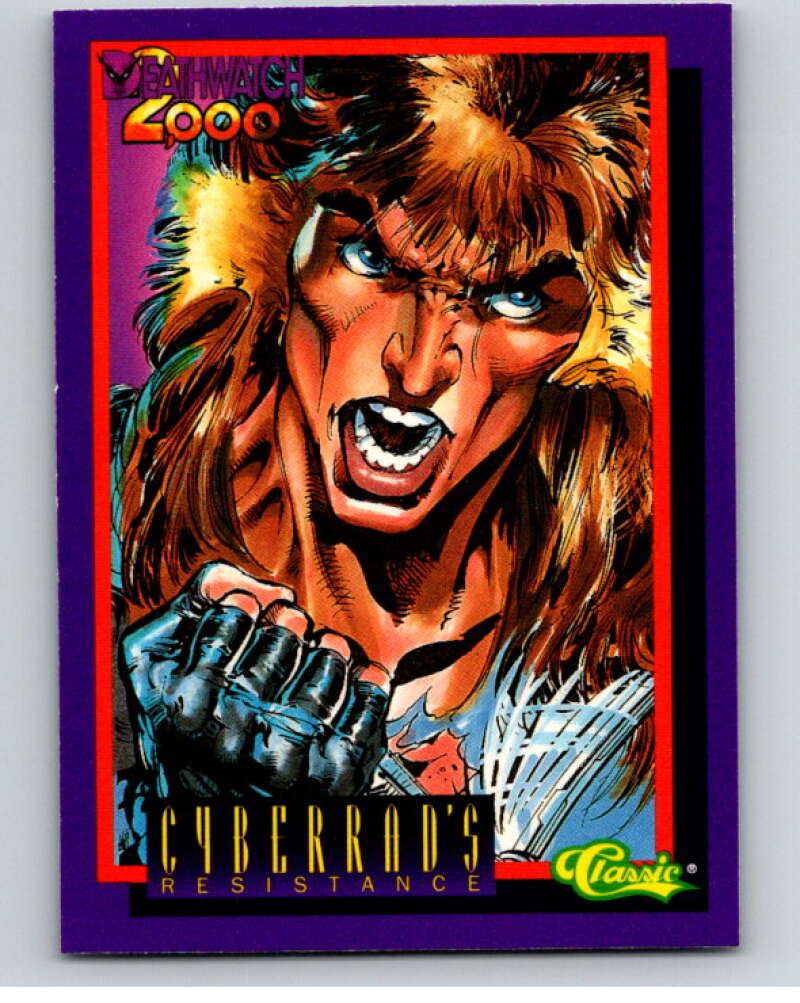 1993 Deathwatch 2000 #96 Cyberrad's Resistance V76185 Image 1